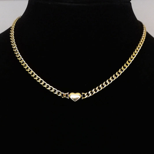 Titanium Steel Popular Chain Love Necklace
